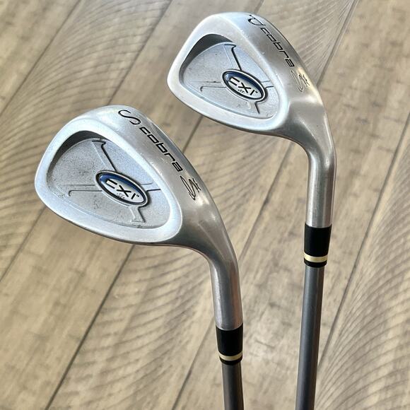 Cobra Other - Cobra CXI SF Pitching & Sand Wedge Set RH Graphite Lite Regular Flex PW SW